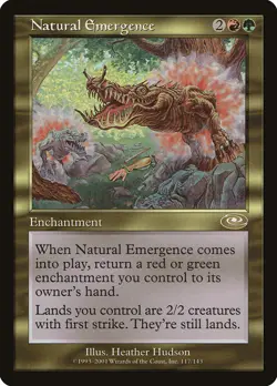 MTG Natural Emergence ** Planeshift ** English (LP) - Image 1