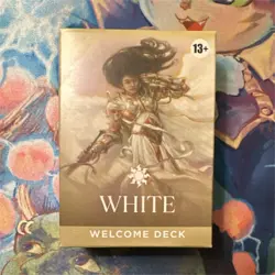 Wizards of the Coast Magic: The Gathering Welcome Deck WHITE Factory Sealed - Image 1