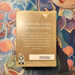 Wizards of the Coast Magic: The Gathering Welcome Deck WHITE Factory Sealed - Image 2