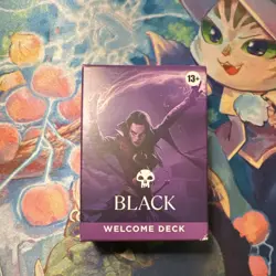 Wizards of the Coast Magic: The Gathering Welcome Deck BLACK Factory Sealed - Image 1