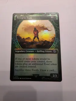 MTG Peregrin Took 807 Surge Foil Showcase The Lord of the Rings - Image 1