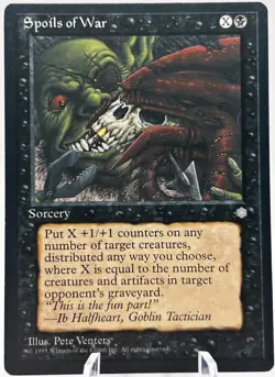 Spoils of War Ice Age ICE MTG LP - Image 1