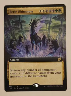 MTG Eerie Ultimatum (Extended Art) - Ikoria: Lair of Behemoths Regular NM Magic - Image 1