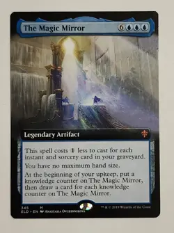 MTG The Magic Mirror (Extended Art) - Throne of Eldraine Regular - NM Magic - Image 1