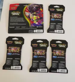 Pokemon TCG Mega Evolution Perfect Order Booster 7 packs lot New Sealed Chikoria - Image 2