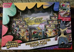 Pokemon Ascended Heroes Premium Poster Collection(Mega Lucario) - Image 1