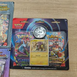 Pokemon Booster Pack Bundle 3 Booster Blisters Ascended Heros Prismatic Evo Phan - Image 3