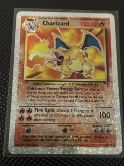 Pokemon TCG Charizard Legendary Collection 3/110 Reverse Holo Rare - Image 1