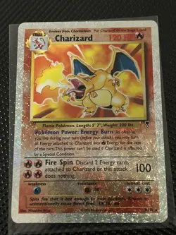 Pokemon TCG Charizard Legendary Collection 3/110 Reverse Holo Rare - Image 2