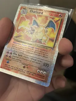 Pokemon TCG Charizard Legendary Collection 3/110 Reverse Holo Rare - Image 3
