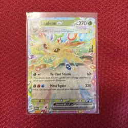 Leafeon ex 006/131 - S&V: Prismatic Evolutions Double Rare - Pokemon TCG (NM) - Image 1