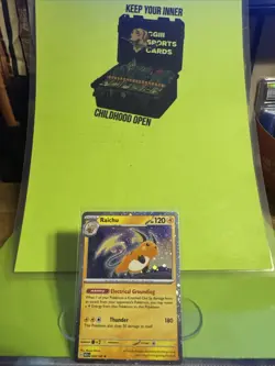 Raichu 026/165 Cosmos Holo - Sam's Club Promo - Pokemon TCG: 151!!! - Image 1