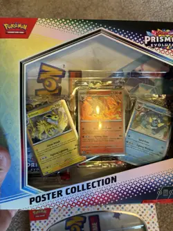 Pokemon TCG Poster Collection SEALED PAIR 151 MEW & Prismatic Evolutions - Image 4