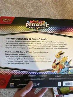 Pokemon TCG Poster Collection SEALED PAIR 151 MEW & Prismatic Evolutions - Image 5