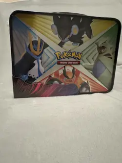 2021 Pokemon TCG Treasure Chest Lunchbox Tin Factory Sealed - Image 2