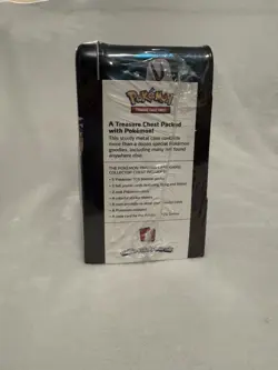2021 Pokemon TCG Treasure Chest Lunchbox Tin Factory Sealed - Image 3