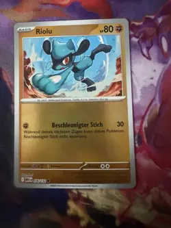 Pokemon - Riolu - MEG - Mega-Entwicklungen - 076/132 - Reserve Holo - Image 1