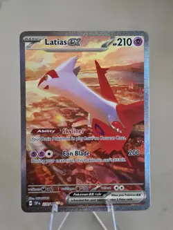 Latias ex Special Illustration Rare 239/191 Surging Sparks Pokemon English NM - Image 1