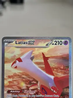 Latias ex Special Illustration Rare 239/191 Surging Sparks Pokemon English NM - Image 3