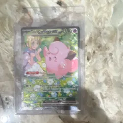 Pokemon TCG Lillie's Clefairy EX Special Illustration Rare Full Art Holo 184/159 - Image 1