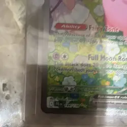 Pokemon TCG Lillie's Clefairy EX Special Illustration Rare Full Art Holo 184/159 - Image 4