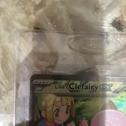 Pokemon TCG Lillie's Clefairy EX Special Illustration Rare Full Art Holo 184/159 - Image 5