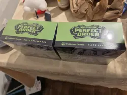 READ - 2x Perfect Order Pokemon Center Elite Trainer Box ETB Pokemon TCG - Image 1