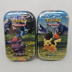 Pokemon TCG Mega Evolution Ascended Heroes Mini Tin Lot of 2 Factory Sealed - Image 1