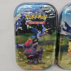 Pokemon TCG Mega Evolution Ascended Heroes Mini Tin Lot of 2 Factory Sealed - Image 2