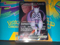 Team Rocket's Mewtwo ex 213/182 - Ultra Rare - Destined Rivals - Pokemon TCG - Image 1