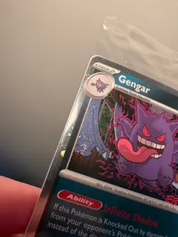 Double Swirl Gengar #050/088 - EB Games Promo - English SEALED Pokemon TCG Promo - Image 3