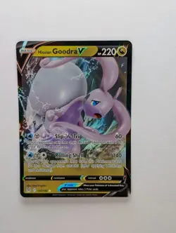 Hisuian Goodra V - 135/196 - Pokemon Lost Origins Sword Shield Ultra Rare NM - Image 1