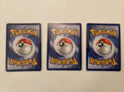 Pokemon 30th Anniversary First Partners Illustration Collection IR Set of 3 - Image 2