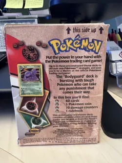 1999 Pokemon Fossil Bodyguard Theme Deck from the original - WOTC - Image 2