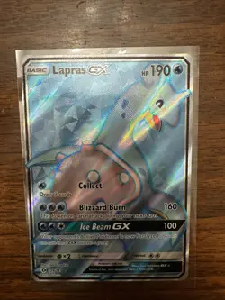 Pokemon TCG Lapras GX 139/149 Holo Ultra Rare Full Art Sun & Moon 2017 [NM] - Image 1