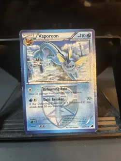 Pokemon Vaporeon Team Plasma Uncommon Regular Plasma Freeze 20/116 English - Image 1