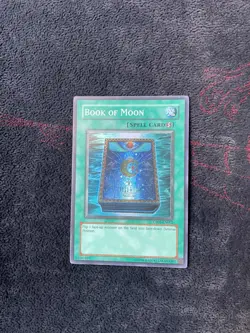 Book of Moon CP01-EN002 Super Rare LP YUGIOH ENGLISH USA - Image 1