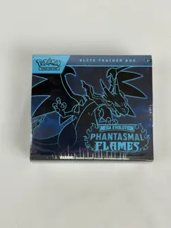 Pokemon ETB Mega Evolution Phantasmal Flames Elite Trainer Box - Image 1