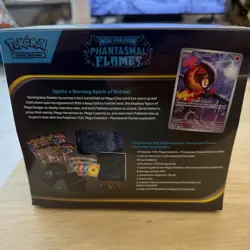 Pokemon TCG: Mega Evolution Phantasmal Flames Elite Trainer Box Sealed - Image 3