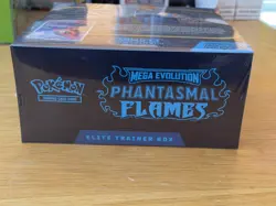 Pokemon Mega Evolution Phantasmal Flames Elite Trainer Box Brand New And Sealed - Image 4