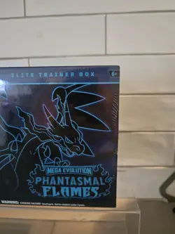 Pokemon TCG - Mega Evolution Phantasmal Flames Elite Trainer Box ETB! - Image 2