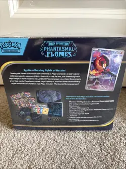 Pokemon TCG: Mega Evolution Phantasmal Flames Elite Trainer Box Factory Sealed - Image 2