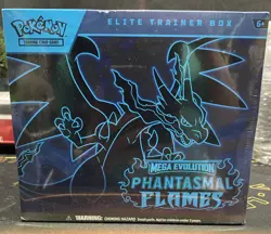 2025 Pokemon TCG Mega Evolution Phantasmal Flames Elite Trainer Box ETB Sealed - Image 1