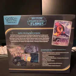 Pokemon TCG Mega Evolution Phantasmal Flames Elite Trainer Box English - Image 2