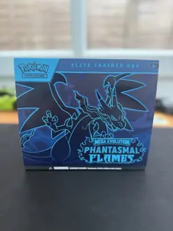 Pokemon TCG Mega Evolution Phantasmal Flames Elite Trainer Box - Image 1