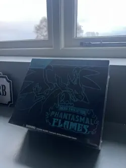 Pokemon Trading Card Game Mega Evolution Phantasmal Flames Elite Trainer Box ETB - Image 1