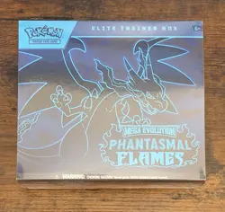Pokemon TCG: Mega Evolution Phantasmal Flames Elite Trainer Box (ETB) - Image 1