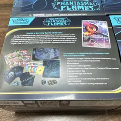Lot 4 Pokemon Mega Evolution—Phantasmal Flames Elite Trainer Box ETB Sealed - Image 3