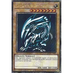 MP24-EN001 Blue-Eyes White Dragon : Quarter Century Secret Rare : 1st Ed YuGiOh - Image 1