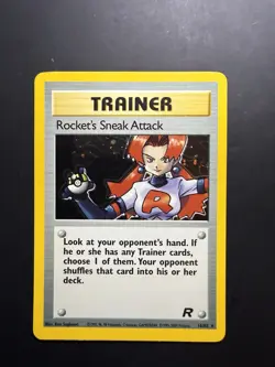 [Near Mint] Rocket's Sneak Attack 16/82 Team Rocket Holo Pokemon Card - Image 1